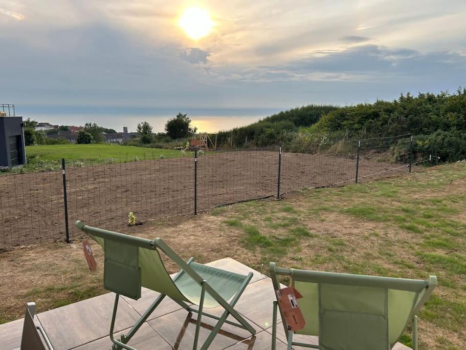 En Famille Ou Amis Avec La Mer Equihen-Plage Exterior photo