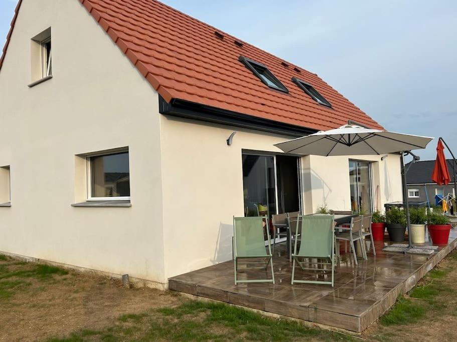 En Famille Ou Amis Avec La Mer Equihen-Plage Exterior photo