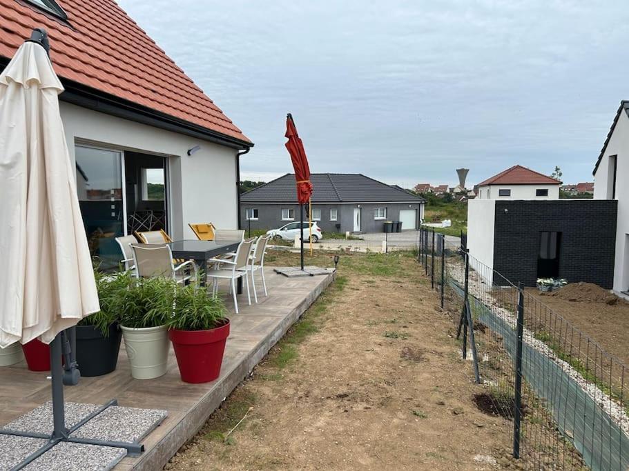 En Famille Ou Amis Avec La Mer Equihen-Plage Exterior photo